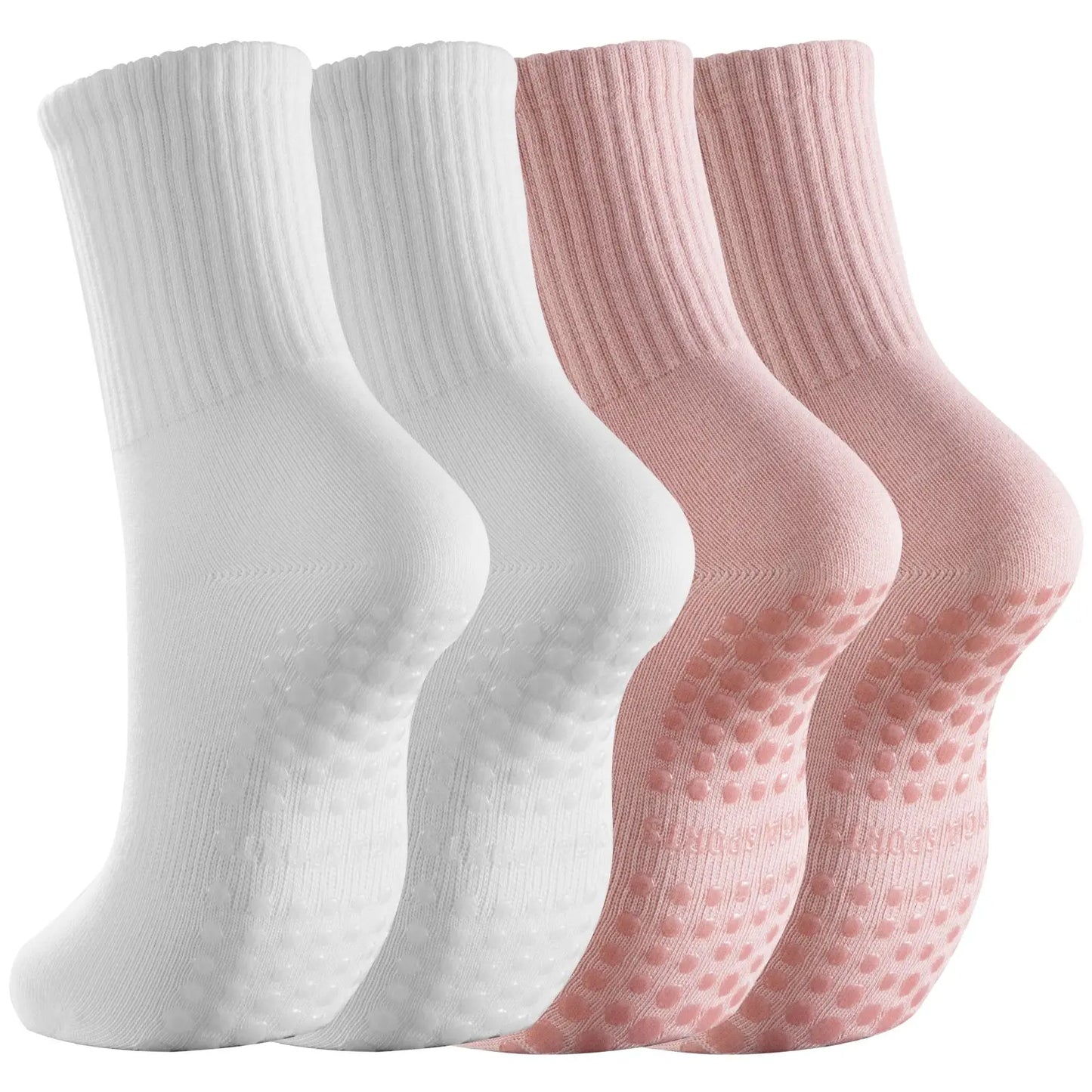 PDV Pilates Yoga Socks with Grips