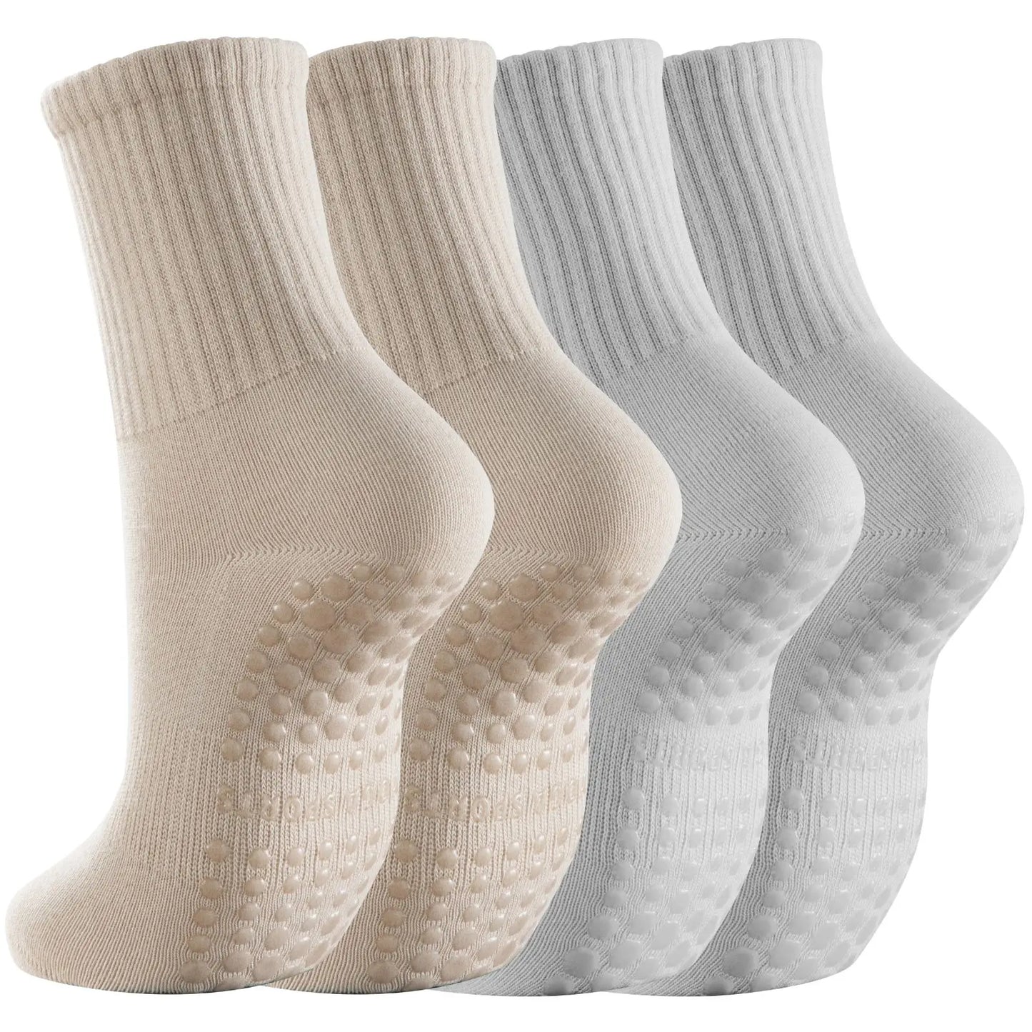 PDV Pilates Yoga Socks with Grips