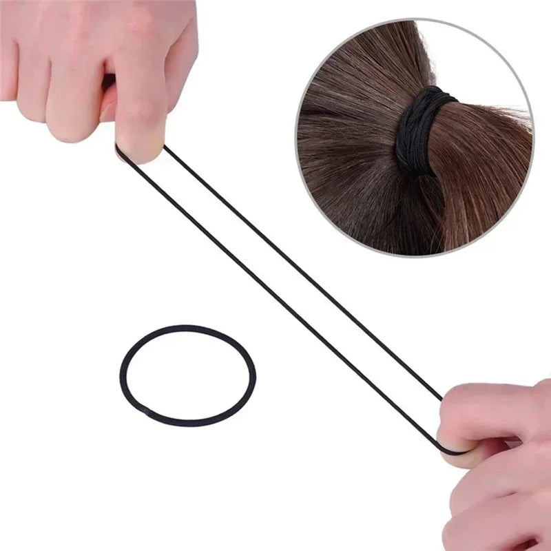 50/100 Pieces PDV Hair Ties