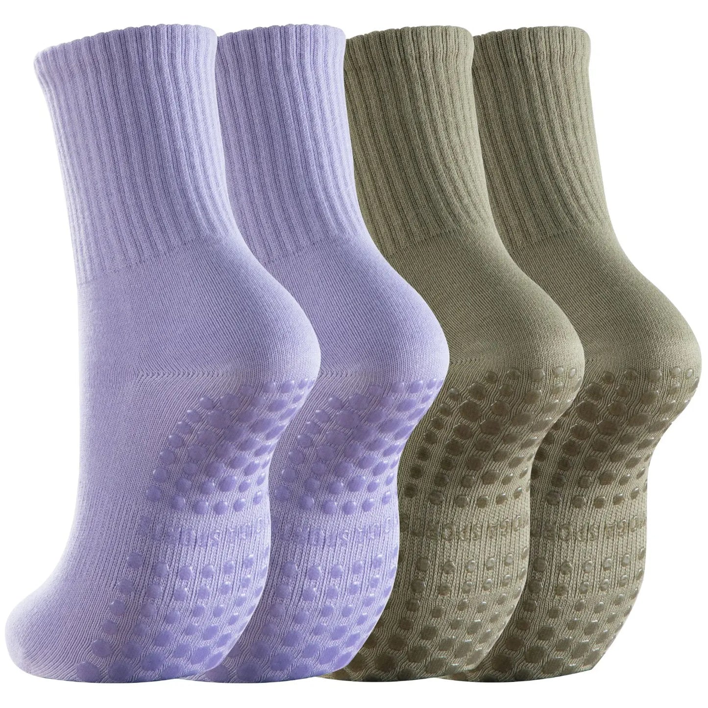 PDV Pilates Yoga Socks with Grips
