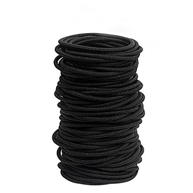 50/100 Pieces PDV Hair Ties