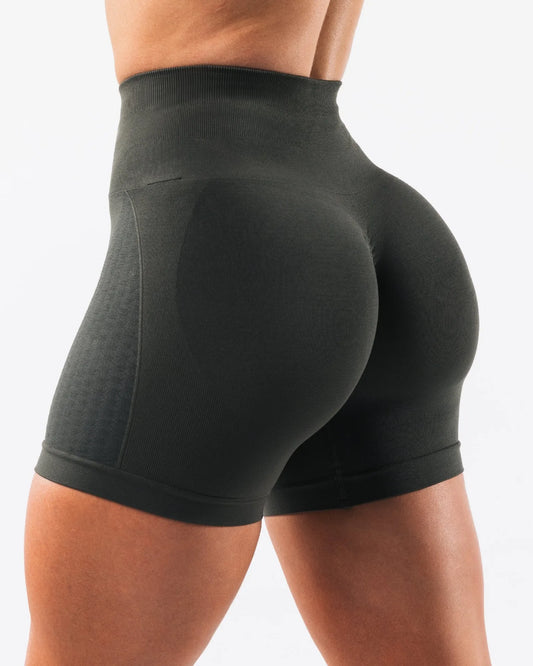 PDV Seamless High Waist Gym Shorts